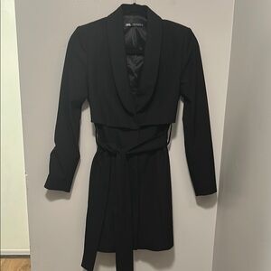 Zara Black Women's Long Blazer XSmall